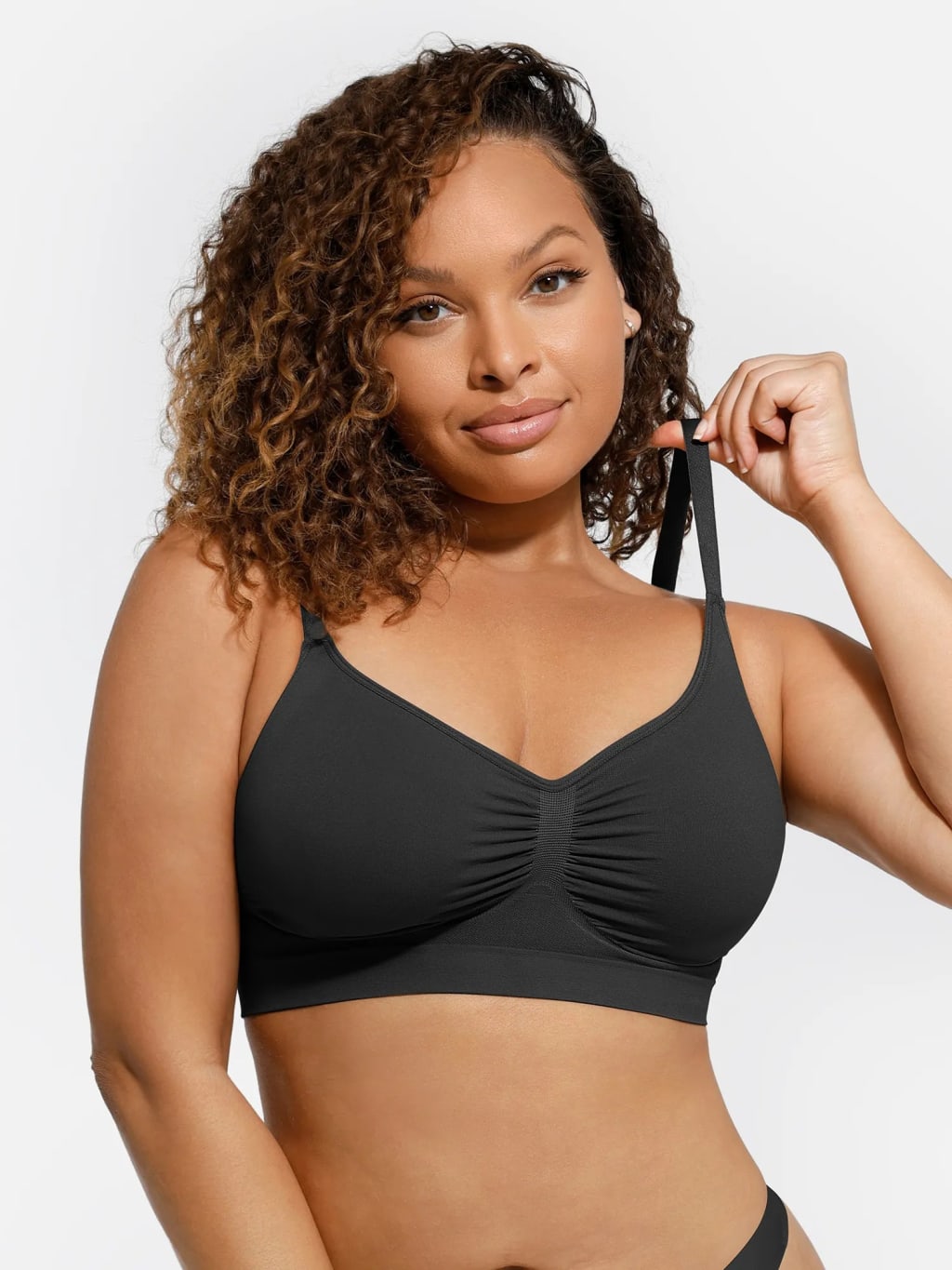Curvyy Jelly Wireless Bra Unlined Soft Bra